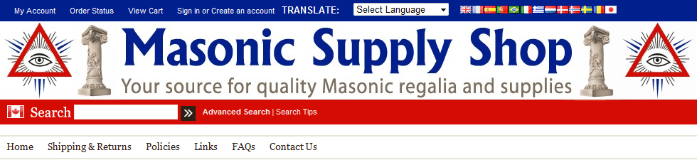 Shriners Canada Supplies